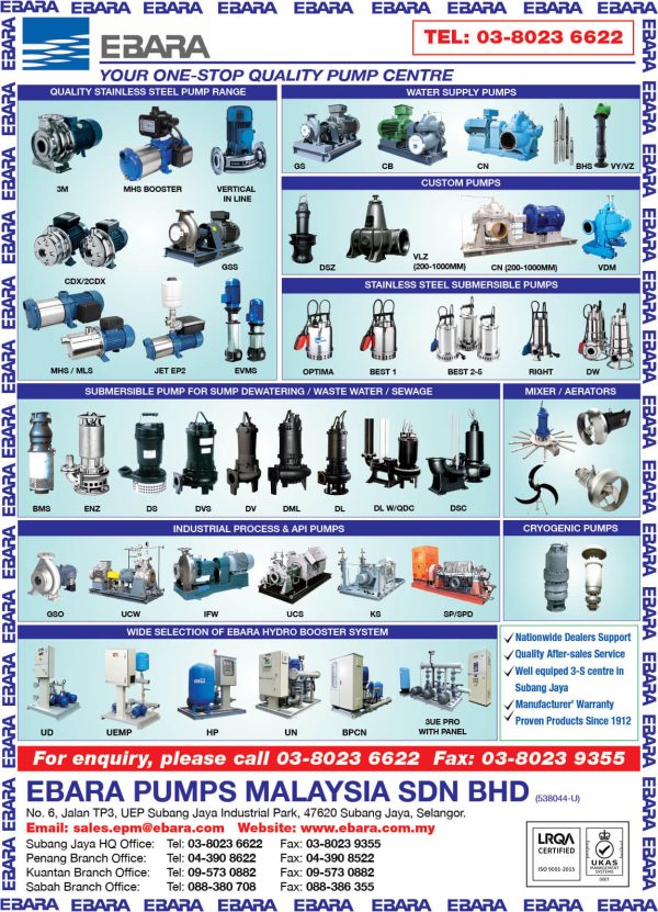 Ebara Pumps Malaysia Sdn. Bhd.