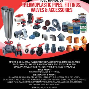 Pipes & Pipe Fittings - Plastic