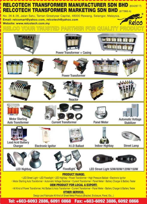 Relcotech Transformer Manufacturer Sdn. Bhd.