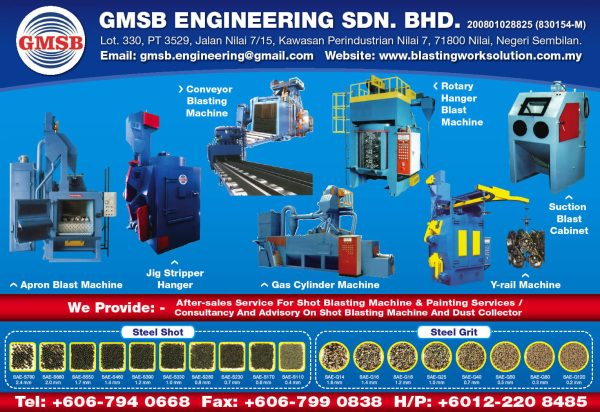 Conveyor Blasting Machine, Apron Blast Machine, Gas Cylinder Machine, Jig Stripper Hanger, Rotary Hanger Blast Machine
